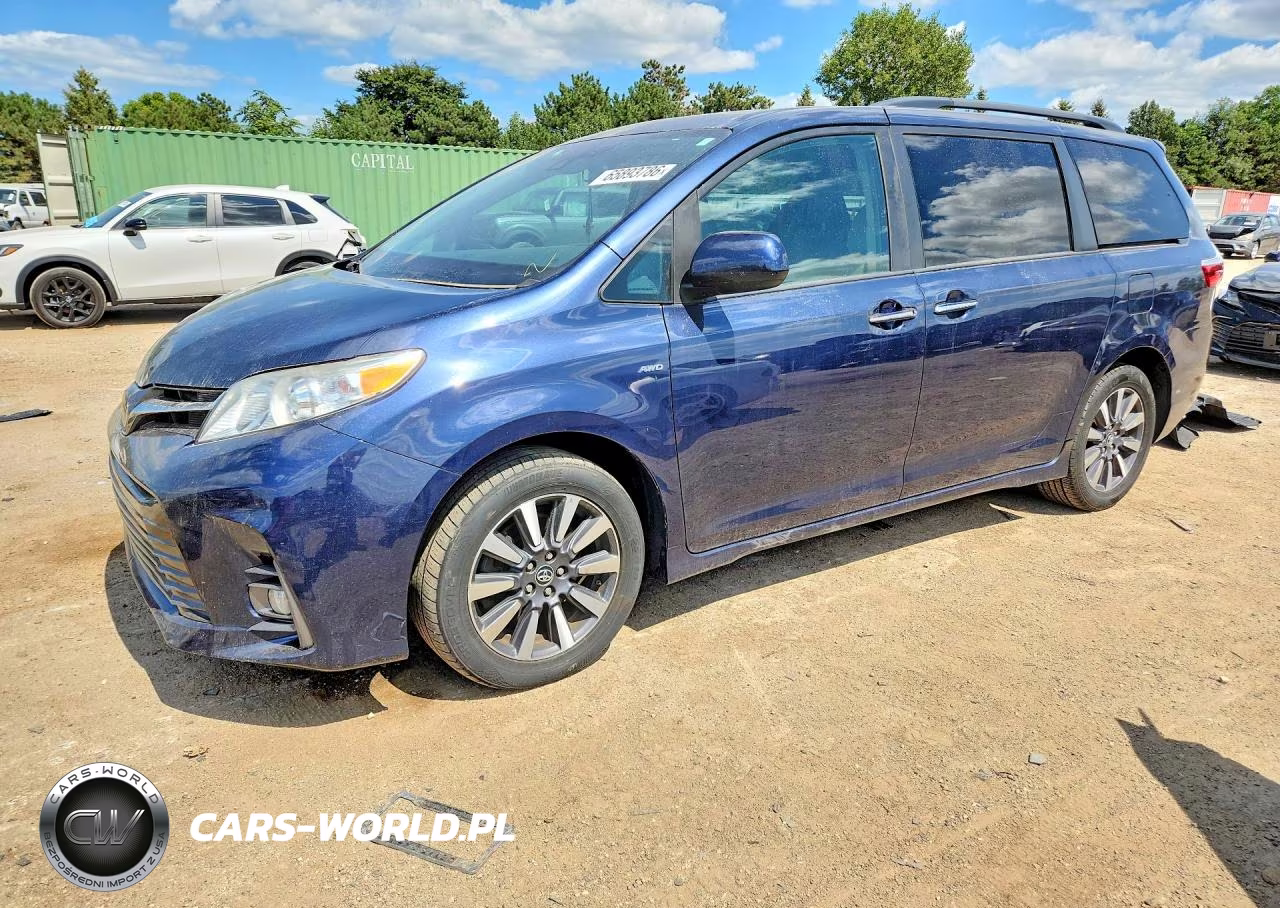 2019 Toyota Sienna Xle 7-Passenger VIN:5TDDZ3DC8KS221195 - 1