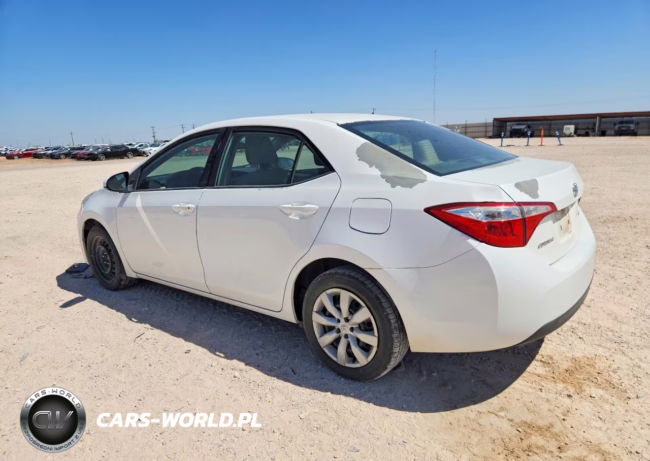 2016 Toyota Corolla Le VIN:5YFBURHE8GP435446 - 2