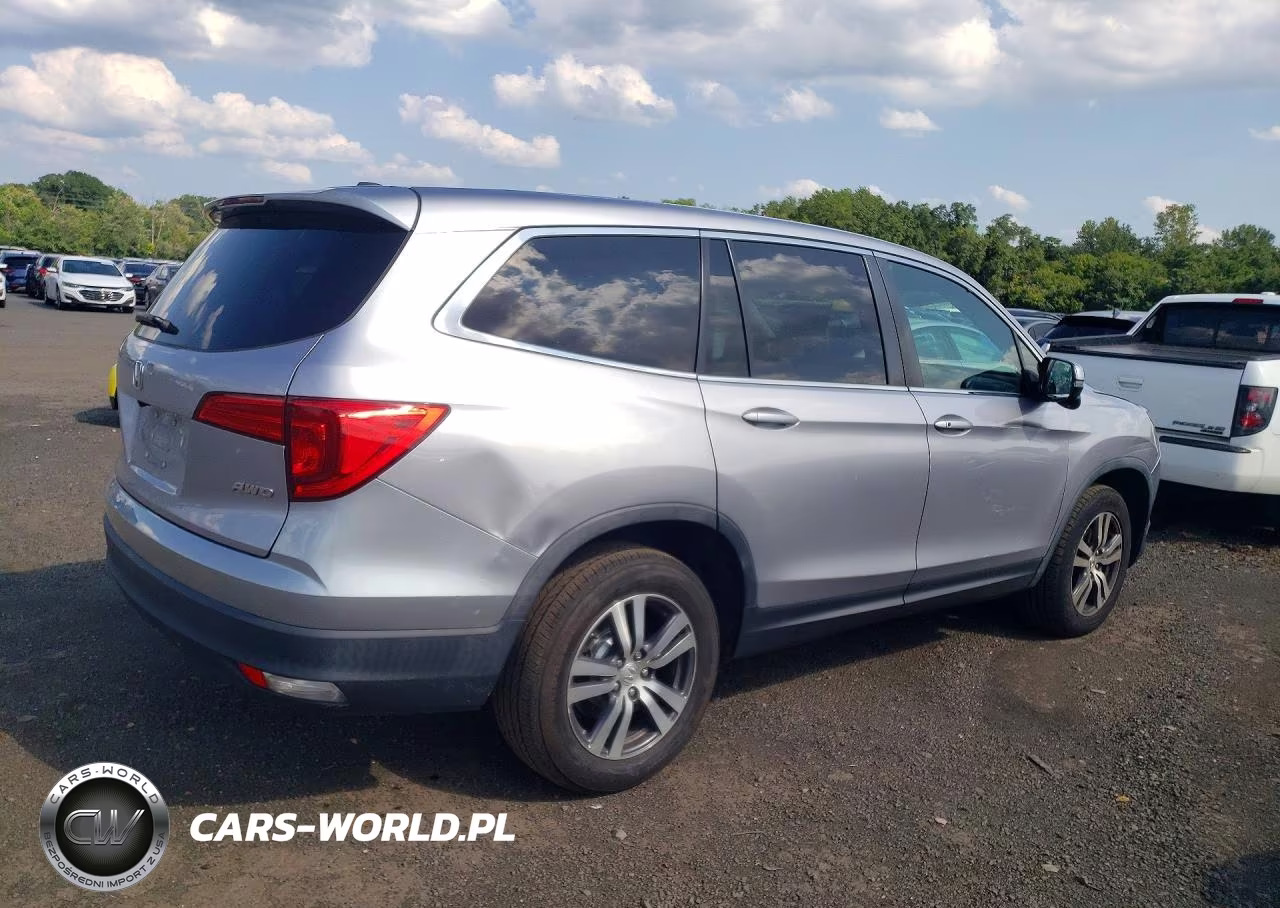 2017 Honda Pilot Exl VIN:5FNYF6H59HB090444 - 3