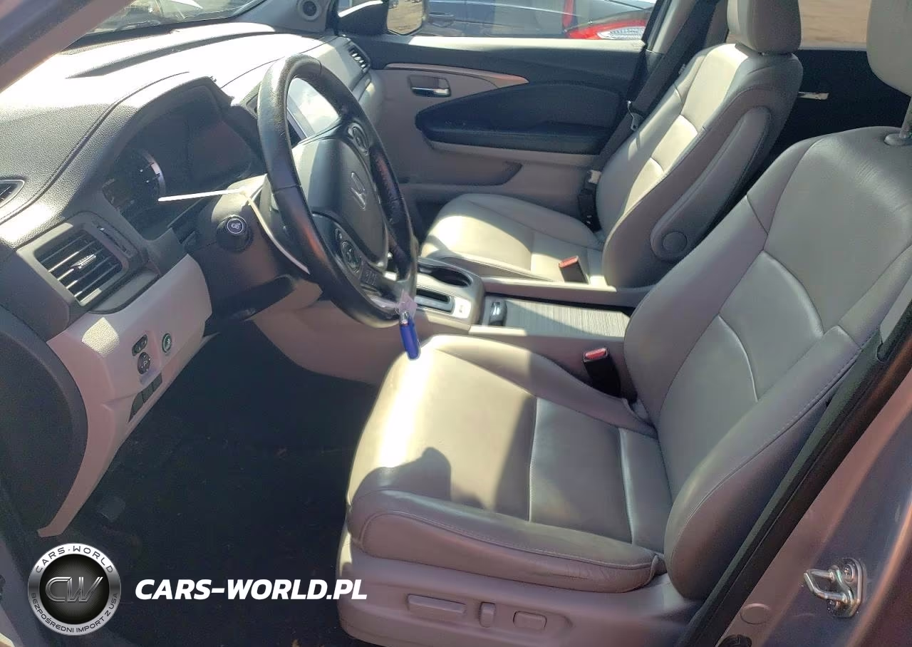 2017 Honda Pilot Exl VIN:5FNYF6H59HB090444 - 7