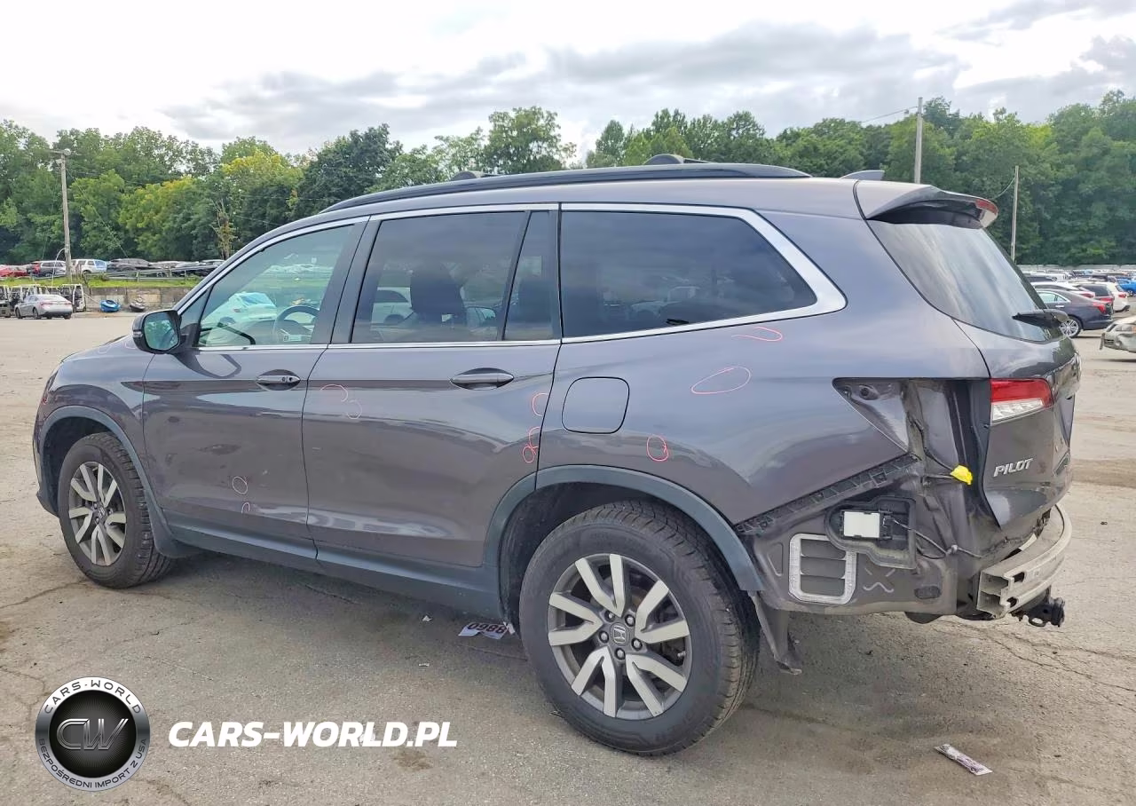 2019 Honda Pilot Exl VIN:5FNYF6H55KB069291 - 2
