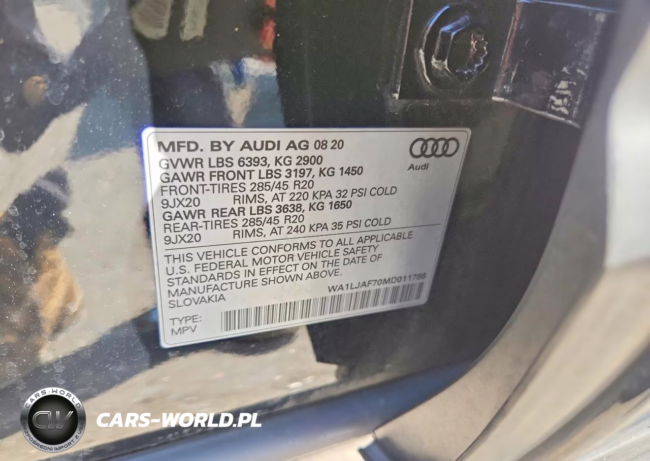 2021 Audi Q7 Premium Plus VIN:WA1LJAF70MD011786 - 13
