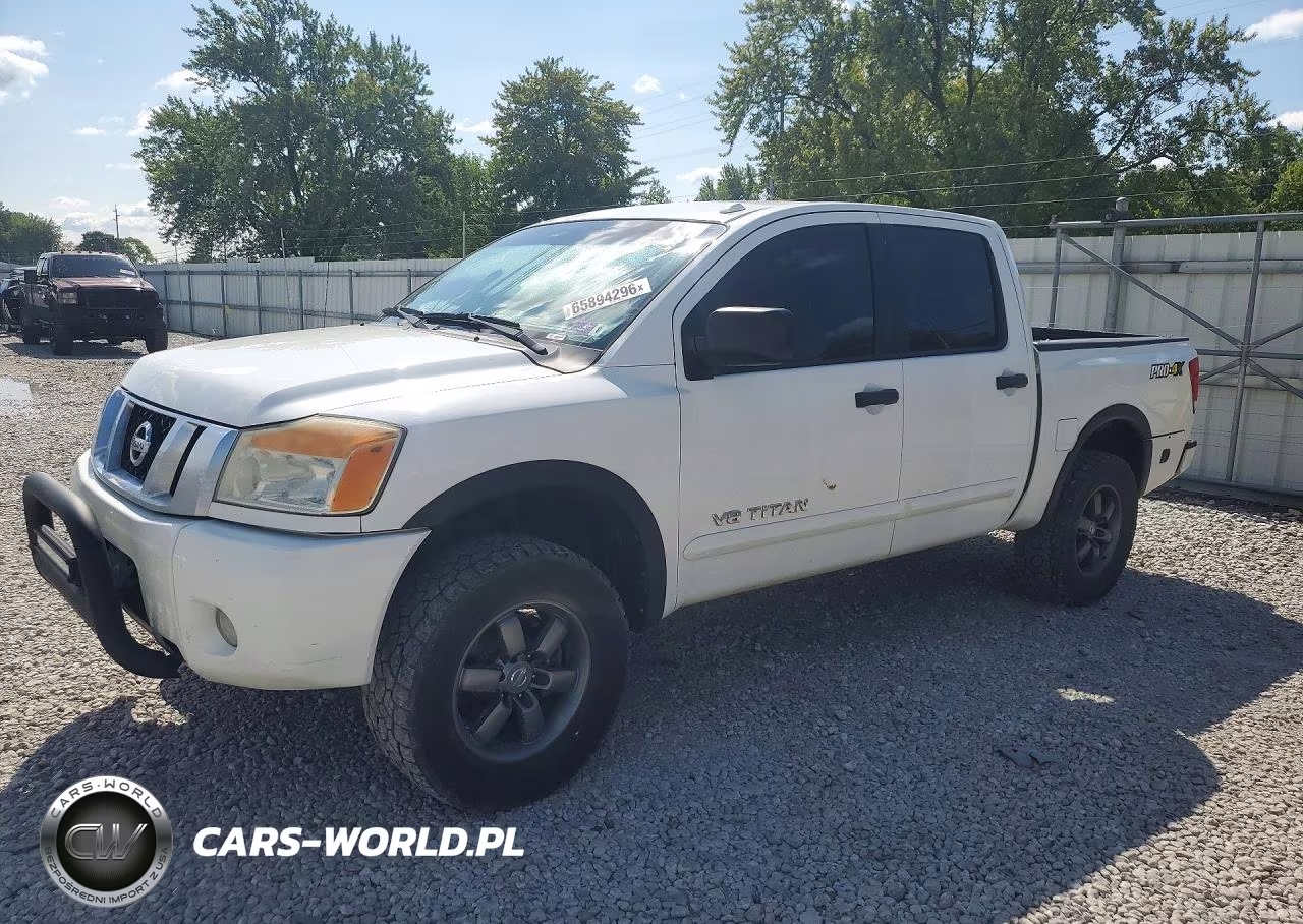 2013 Nissan Titan Sv VIN:1N6AA0EC8DN302100 - 1