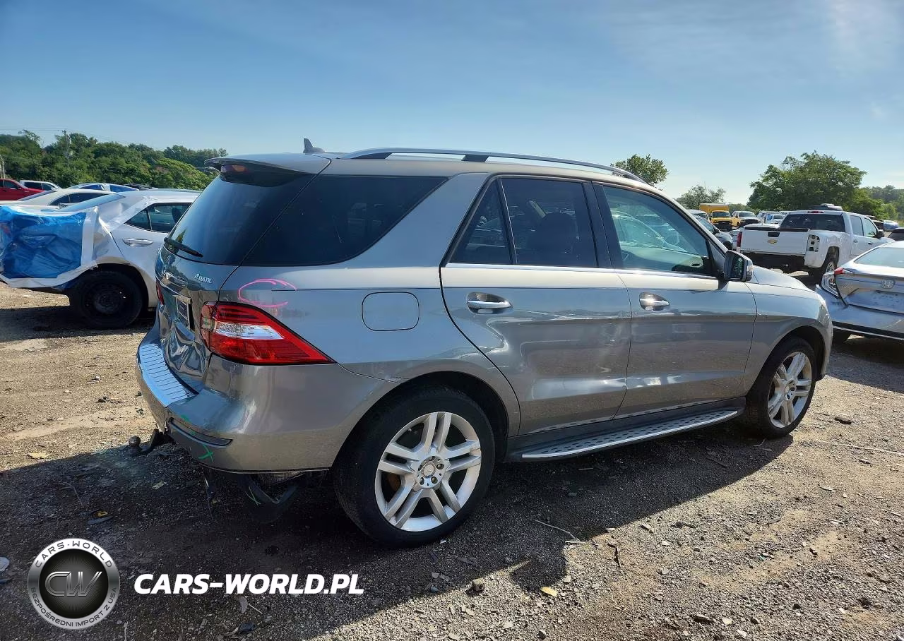 2014 Mercedes-Benz Ml 350 4Matic VIN:4JGDA5HB2EA381171 - 3