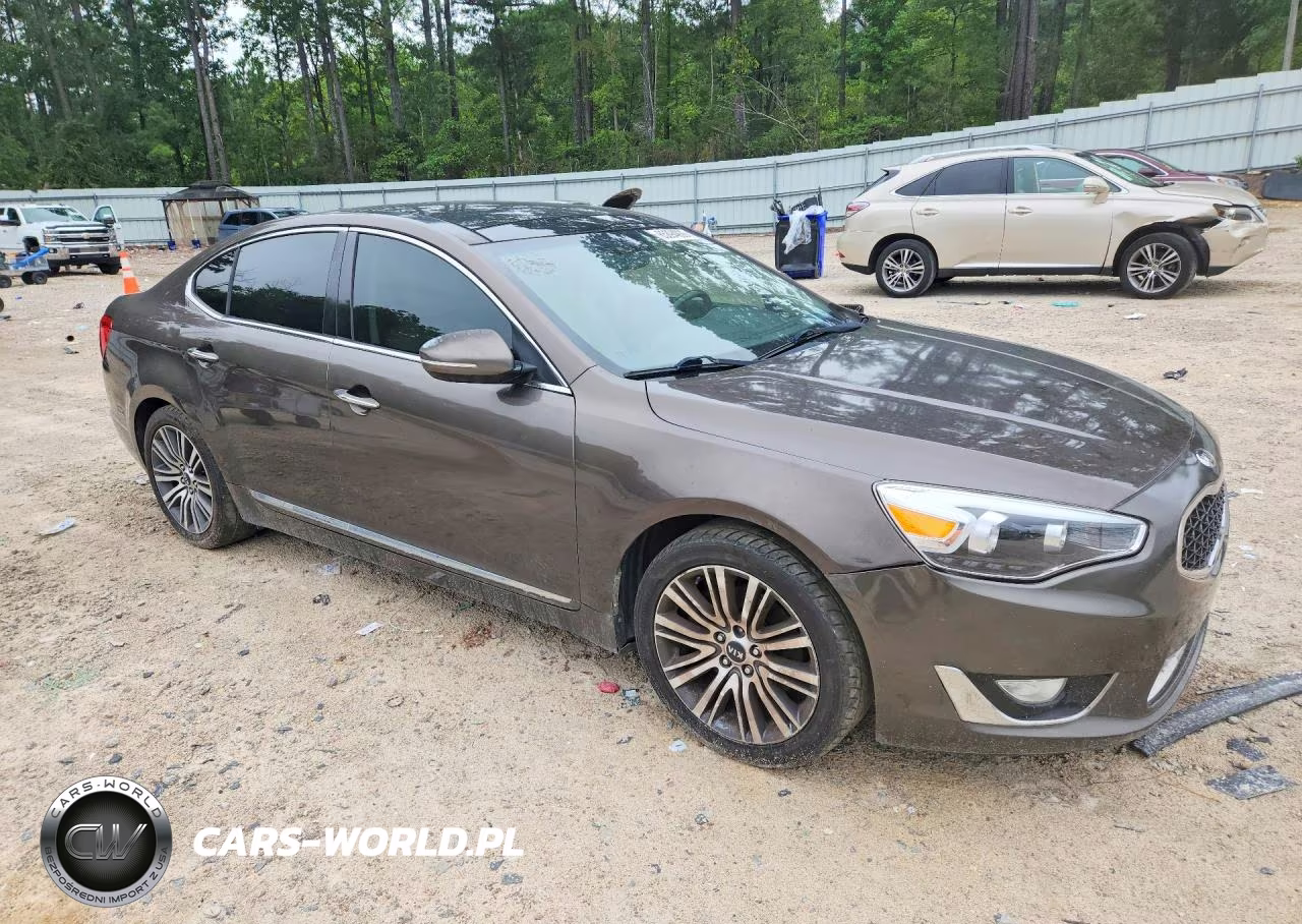 2014 Kia Cadenza Premium VIN:KNALN4D79E5126278 - 4