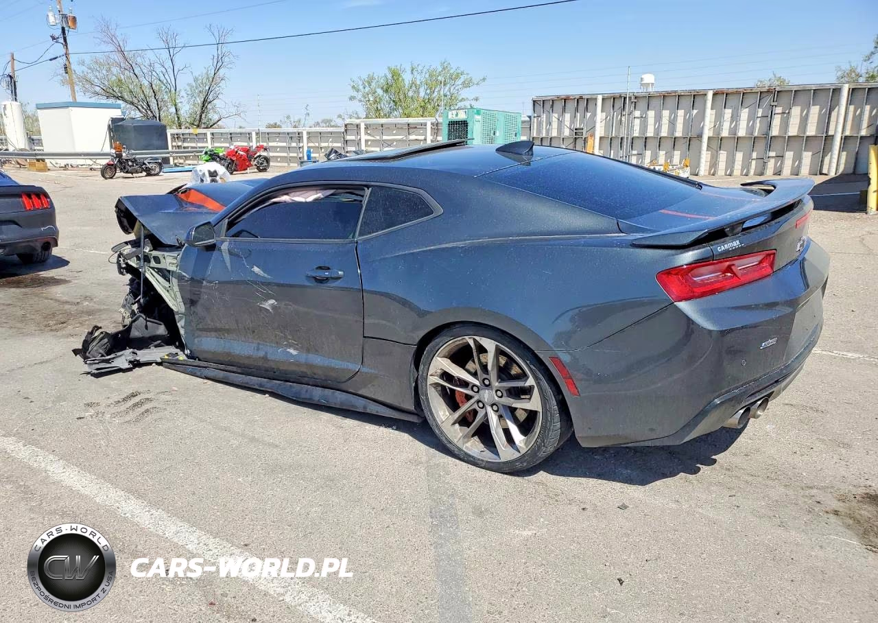 2017 Chevrolet Camaro Ss VIN:1G1FH1R72H0177386 - 2