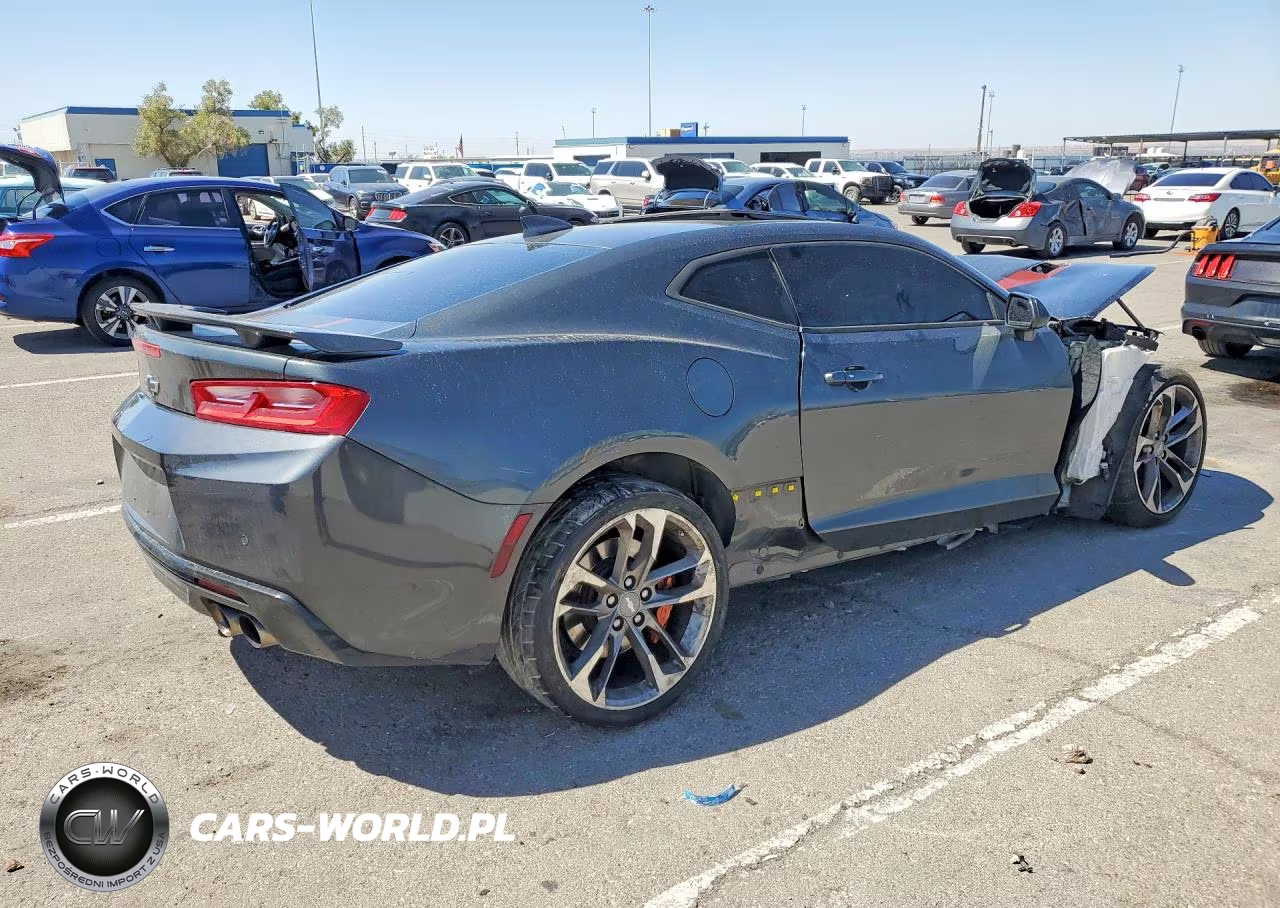 2017 Chevrolet Camaro Ss VIN:1G1FH1R72H0177386 - 3