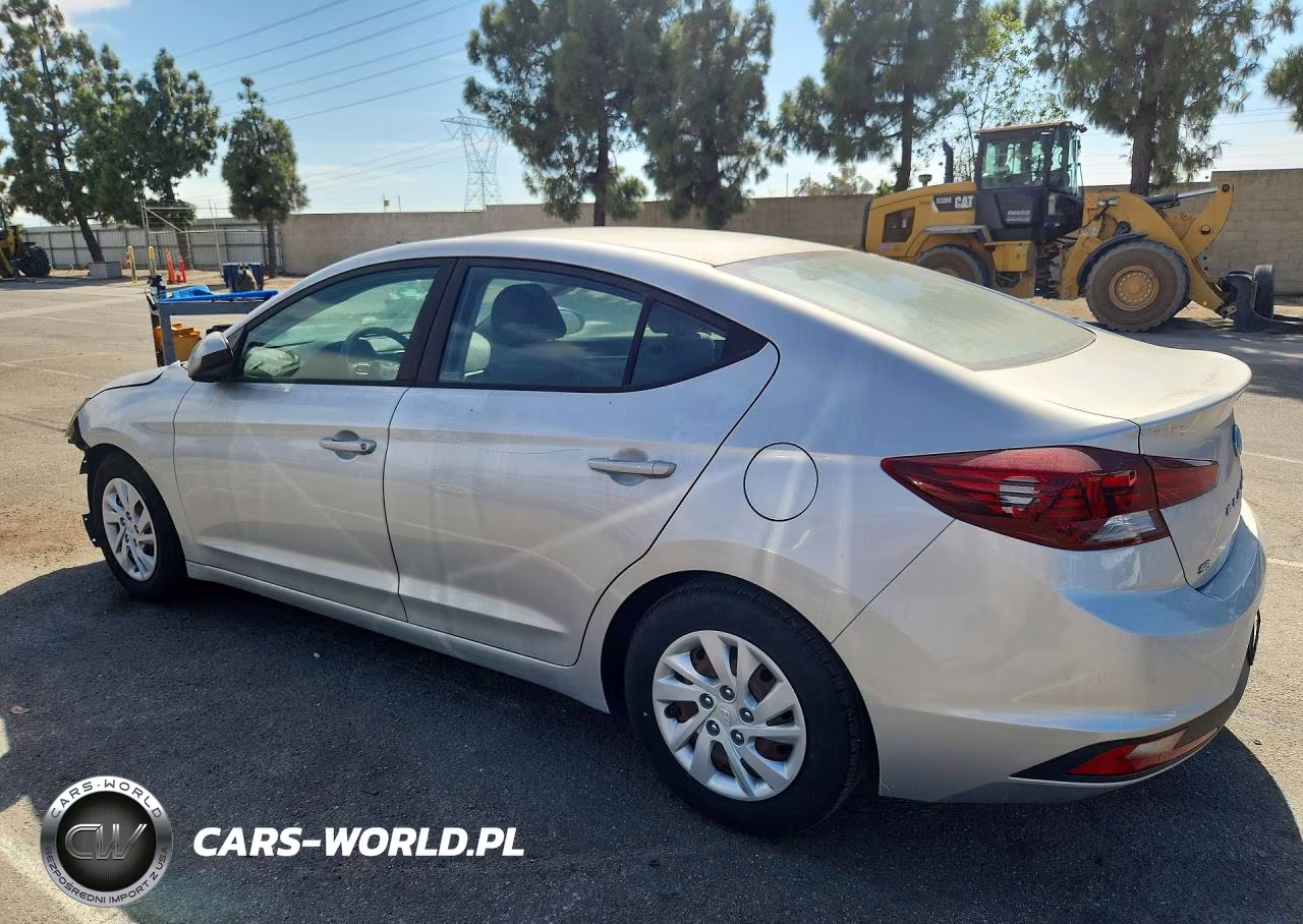 2019 Hyundai Elantra Se VIN:5NPD74LF0KH414437 - 2