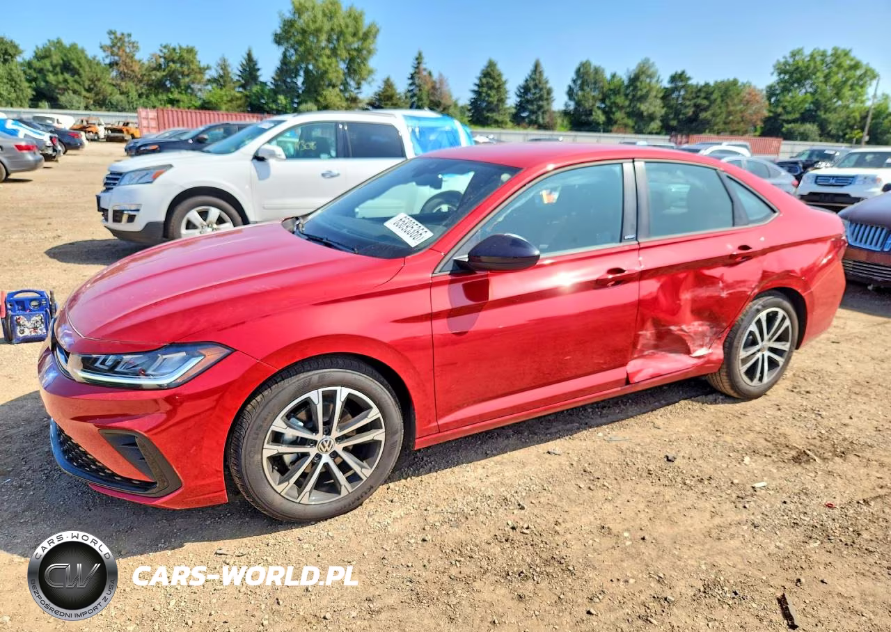 2026 Volkswagen Jetta Sport VIN:3VWBW7BU6TM052571 - 1
