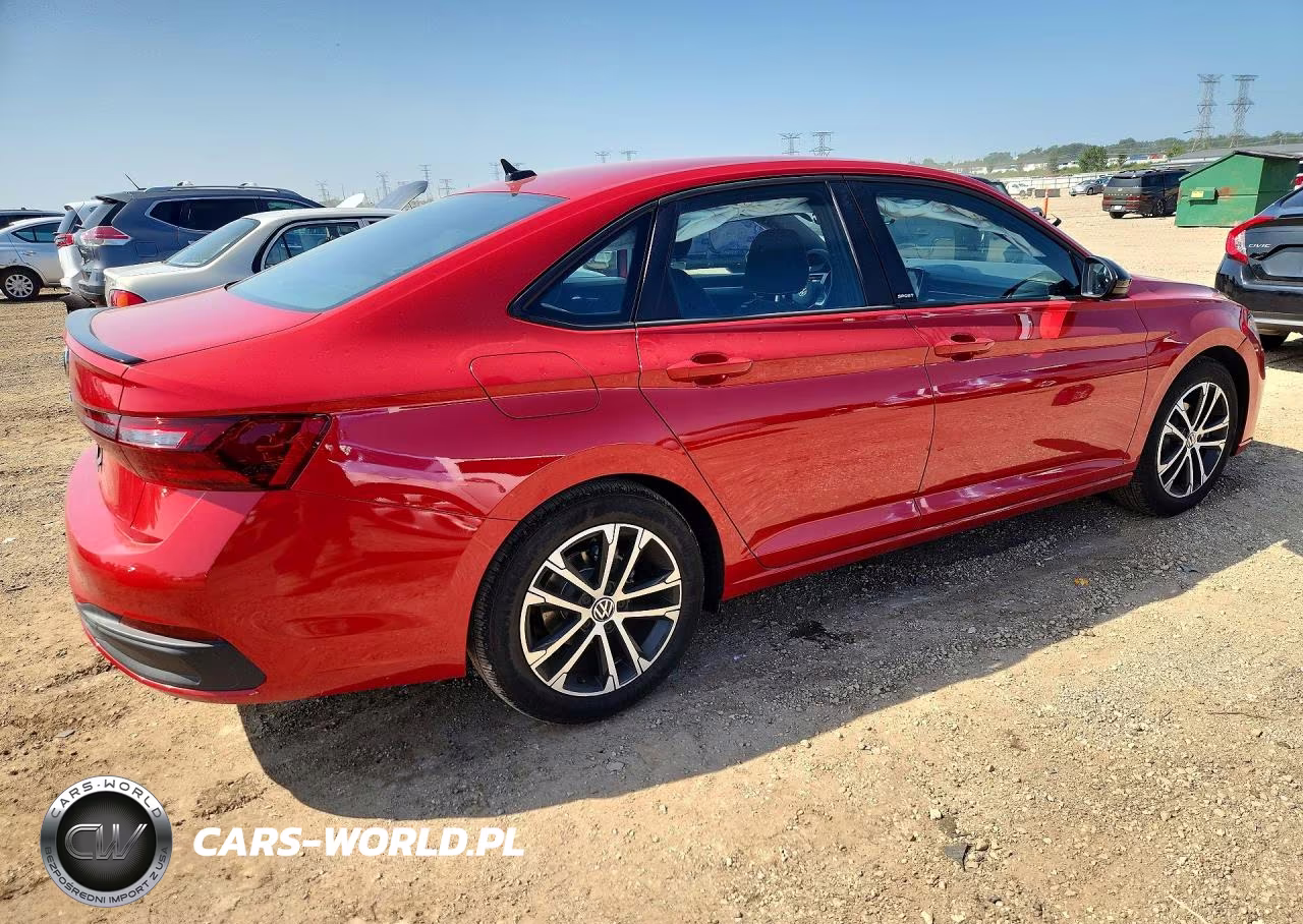 2026 Volkswagen Jetta Sport VIN:3VWBW7BU6TM052571 - 3