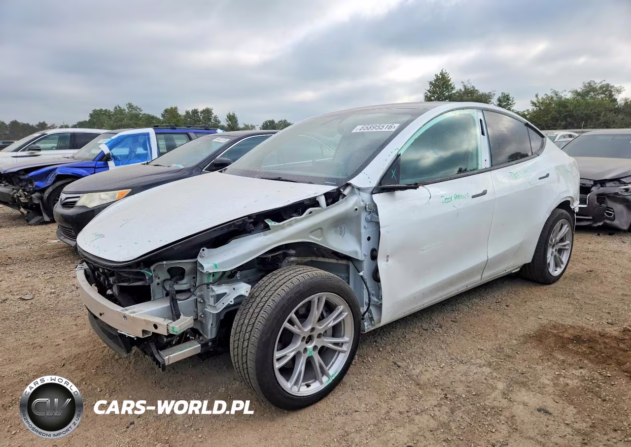 2024 Tesla Model Y VIN:7SAYGDEE0RA286490 - 1