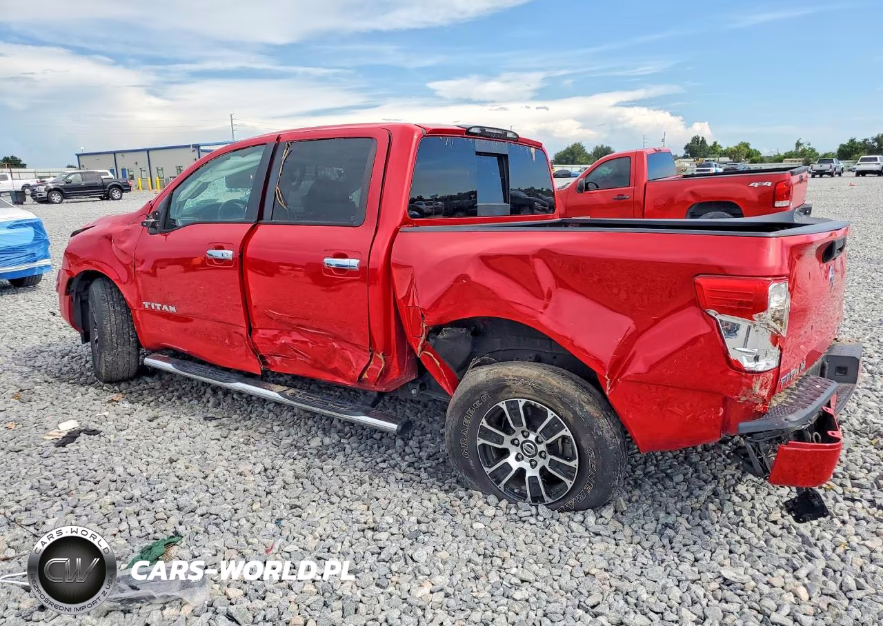 2021 Nissan Titan Sv VIN:1N6AA1EF2MN524521 - 2