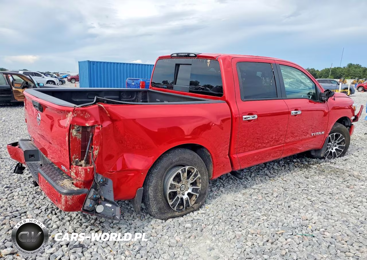 2021 Nissan Titan Sv VIN:1N6AA1EF2MN524521 - 3