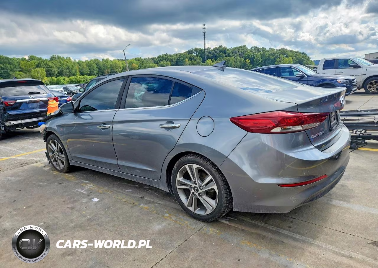 2017 Hyundai Elantra Limited VIN:KMHD84LFXHU211904 - 2