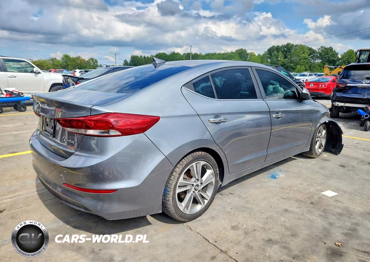 2017 Hyundai Elantra Limited VIN:KMHD84LFXHU211904 - 3