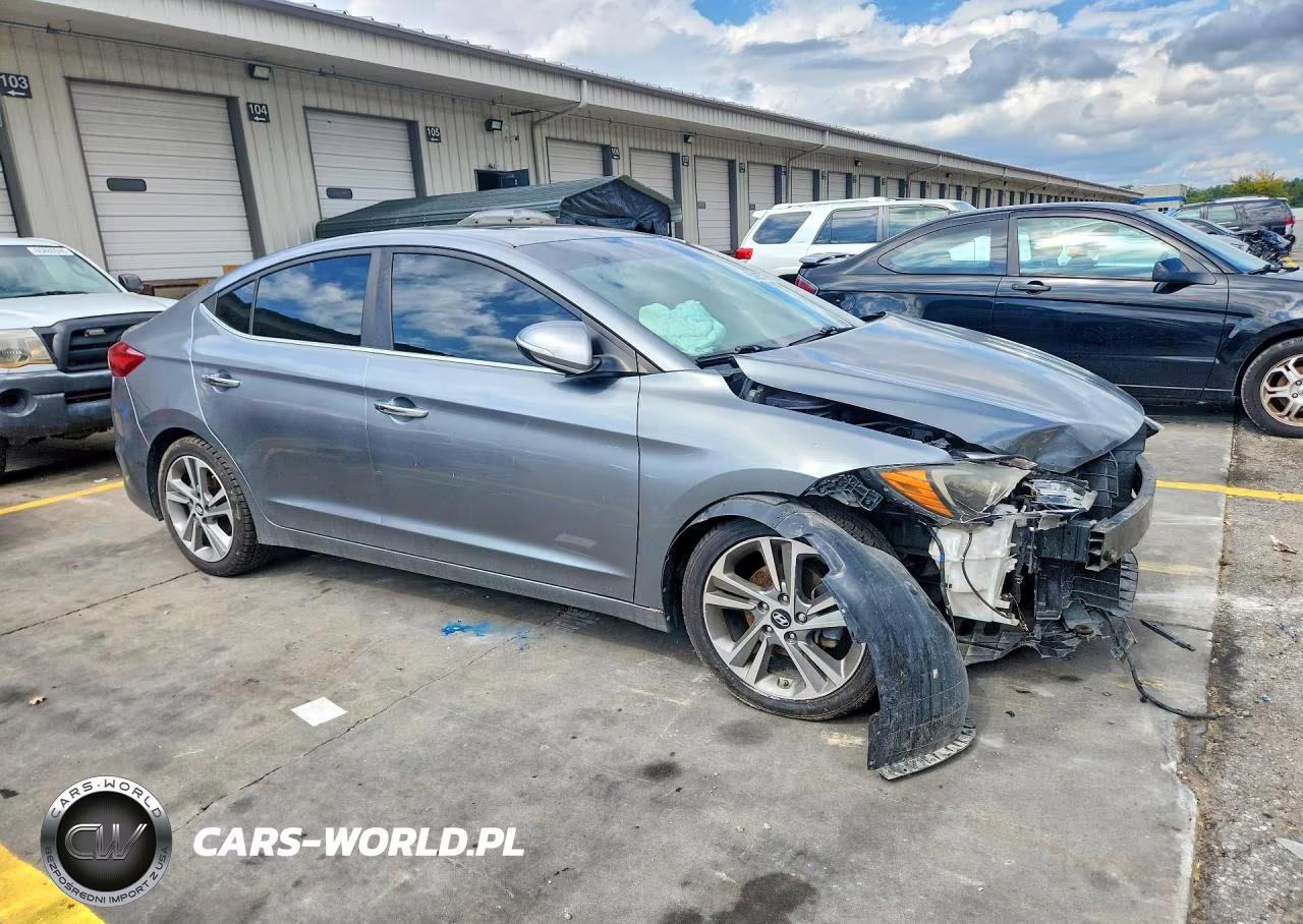 2017 Hyundai Elantra Limited VIN:KMHD84LFXHU211904 - 4