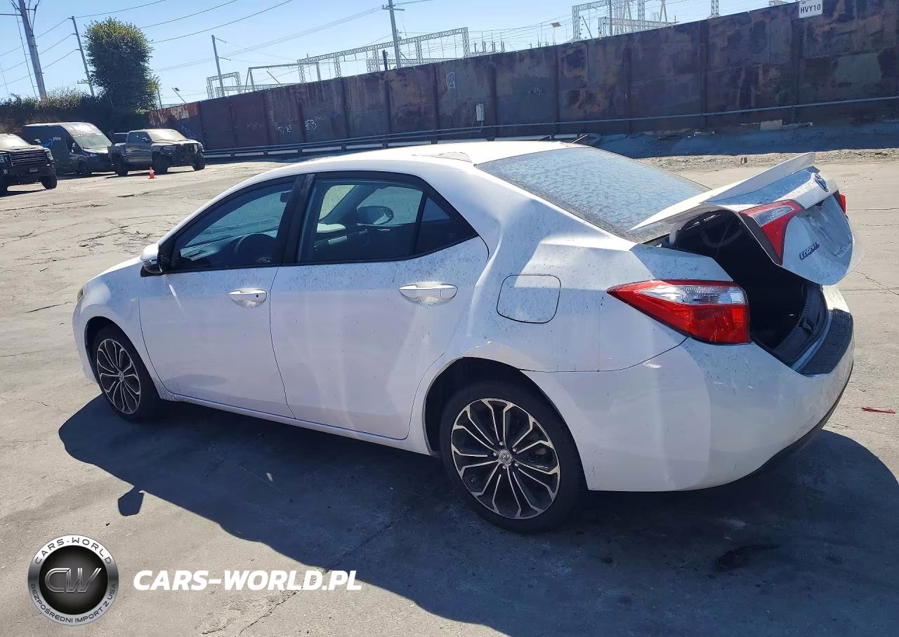 2015 Toyota Corolla S Plus VIN:5YFBURHE7FP216492 - 2