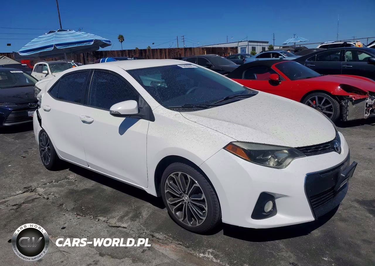 2015 Toyota Corolla S Plus VIN:5YFBURHE7FP216492 - 4