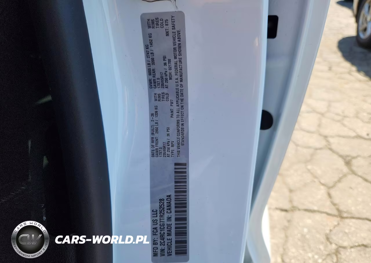 2026 Chrysler Voyager Lx VIN:2C4RC1CG7TR252528 - 12