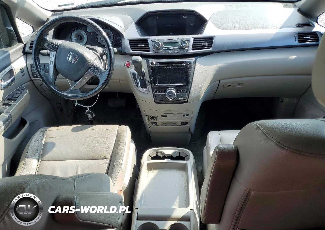 2014 Honda Odyssey Touring VIN:5FNRL5H93EB117546 - 8