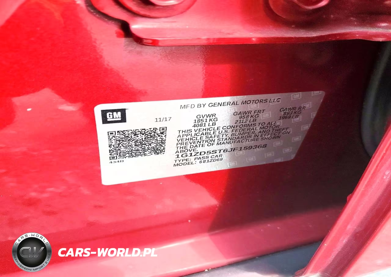 2018 Chevrolet Malibu Lt VIN:1G1ZD5ST6JF159368 - 12