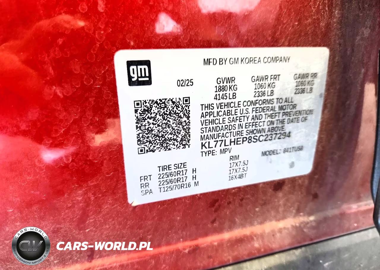 2025 Chevrolet Trax 1Lt VIN:KL77LHEP8SC237294 - 12