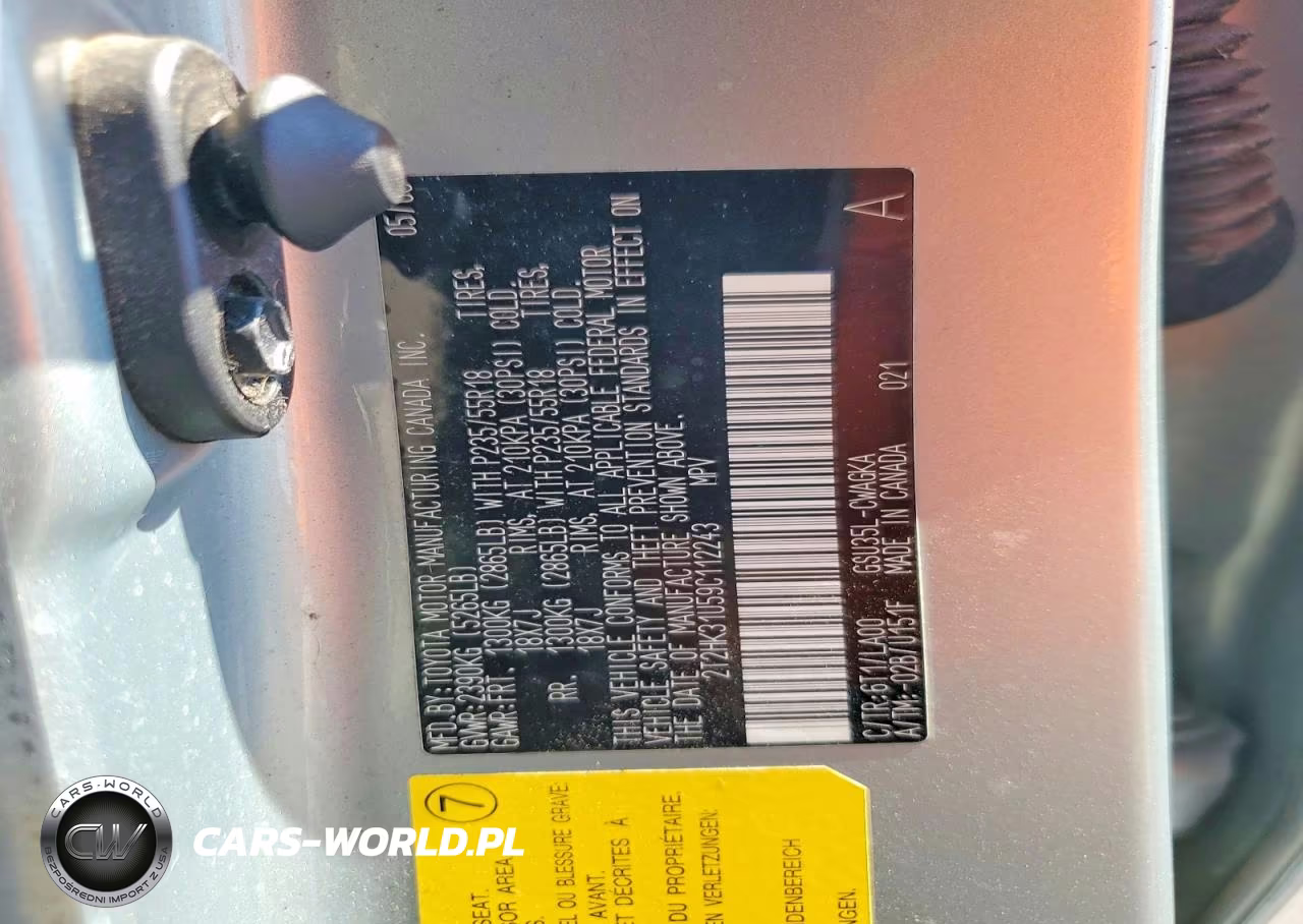 2009 Lexus Rx 350 VIN:2T2HK31U59C112243 - 12