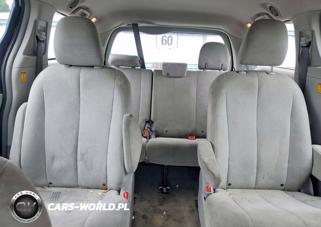 2012 Toyota Sienna Base 7-Passenger VIN:5TDZK3DC3CS244458 - 10