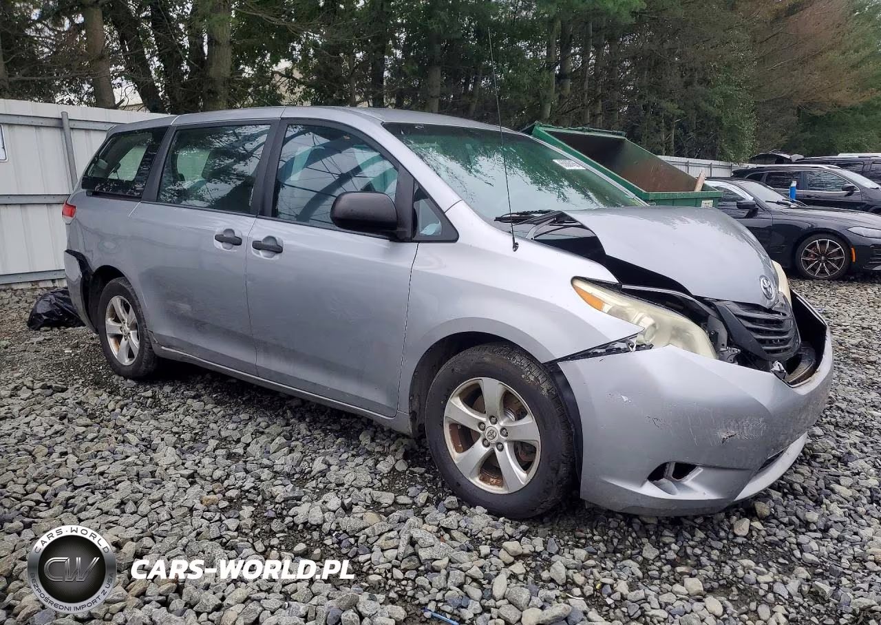 2012 Toyota Sienna Base 7-Passenger VIN:5TDZK3DC3CS244458 - 4