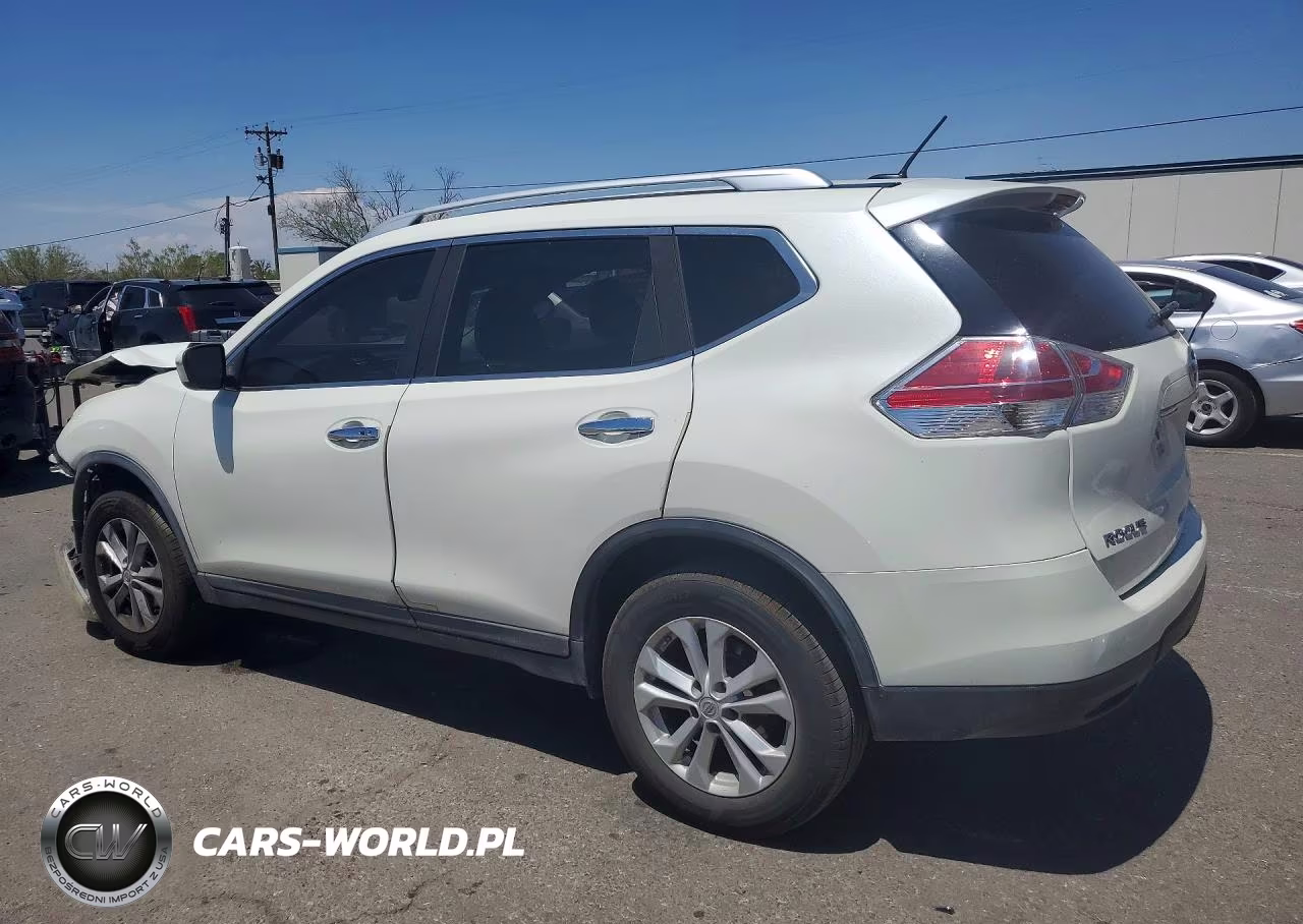 2016 Nissan Rogue Sv VIN:KNMAT2MV0GP636027 - 2