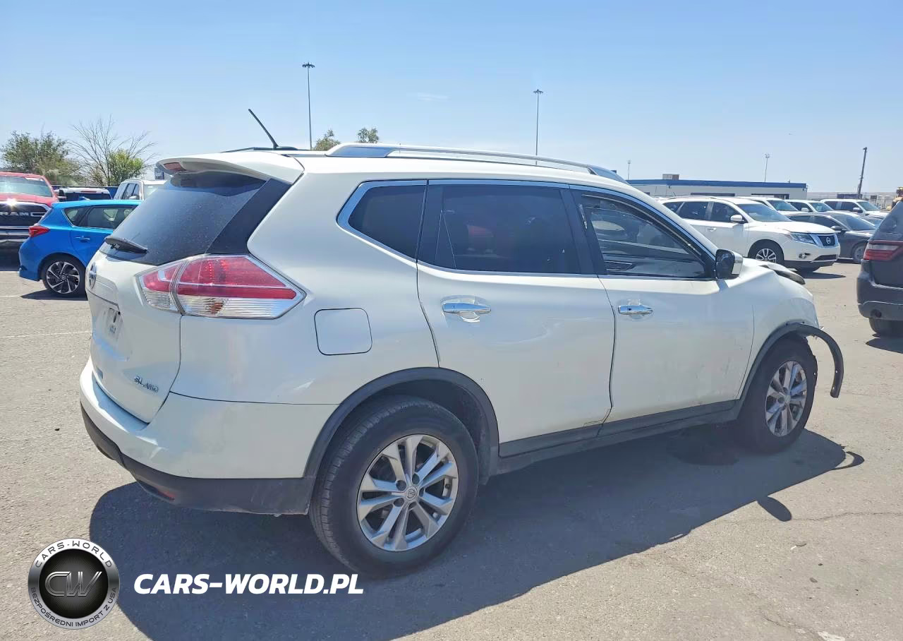 2016 Nissan Rogue Sv VIN:KNMAT2MV0GP636027 - 3