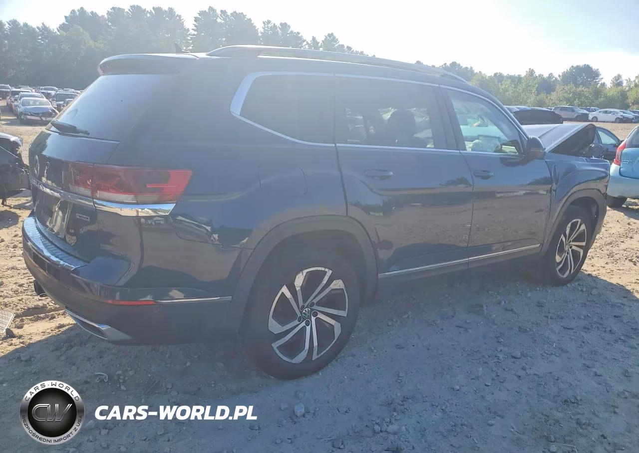 2021 Volkswagen Atlas Sel Premium VIN:1V2TR2CA8MC534286 - 3