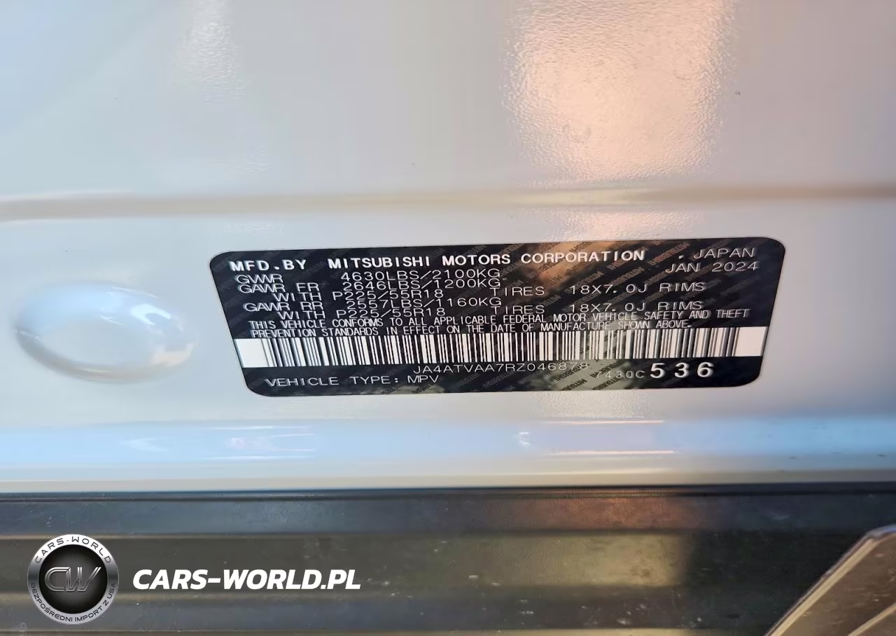 2024 Mitsubishi Eclipse Cross Le VIN:JA4ATVAA7RZ046878 - 14