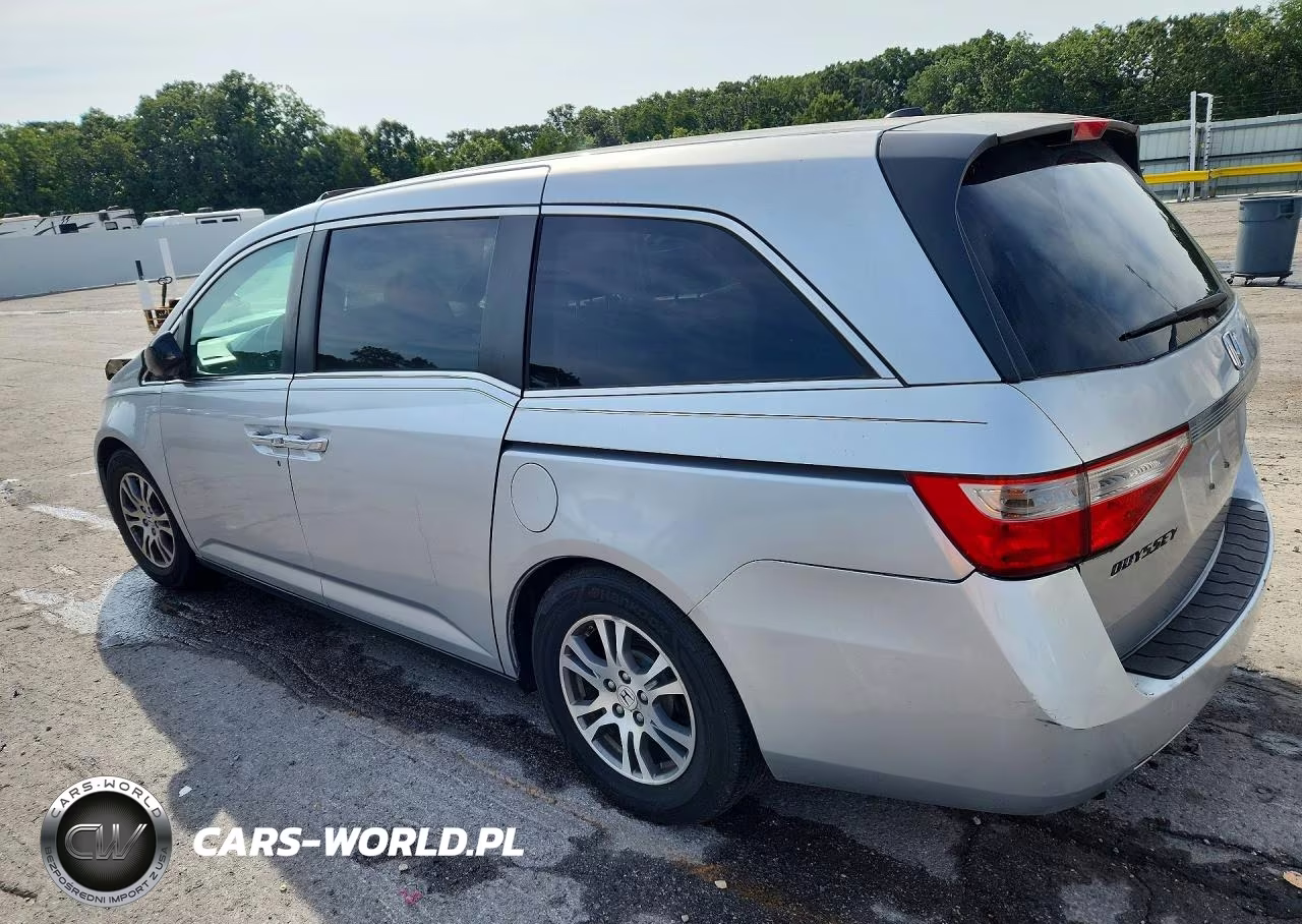 2012 Honda Odyssey Exl VIN:5FNRL5H64CB107174 - 2