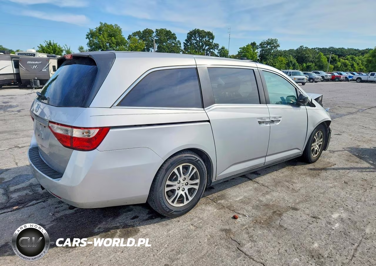 2012 Honda Odyssey Exl VIN:5FNRL5H64CB107174 - 3
