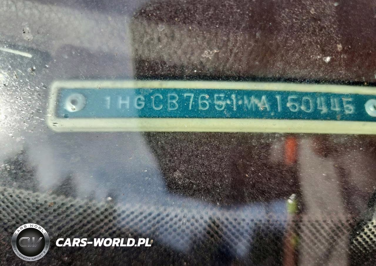 1991 Honda Accord Lx VIN:1HGCB7651MA150445 - 12