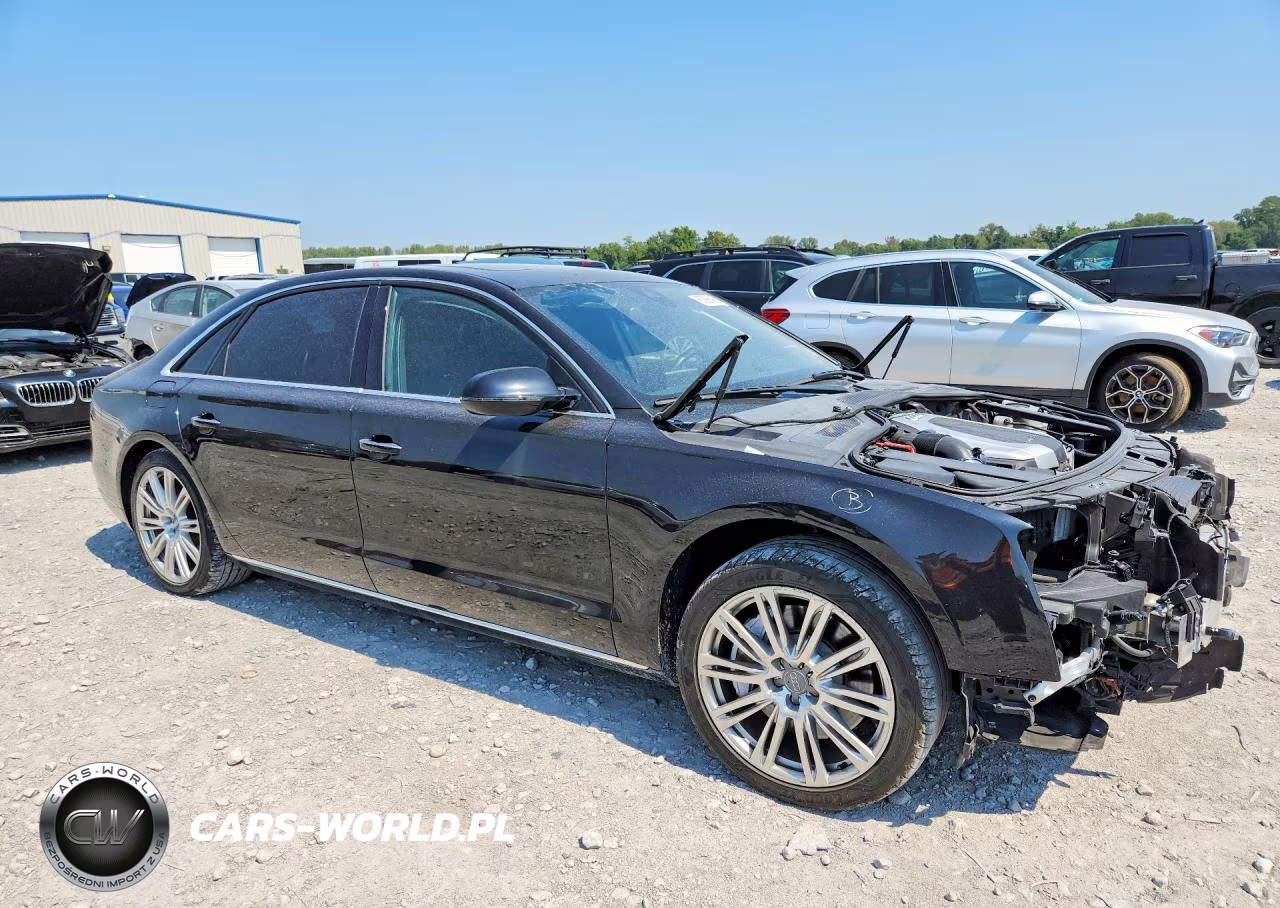 2015 Audi A8 L Quattro VIN:WAU3GAFD2FN034703 - 4