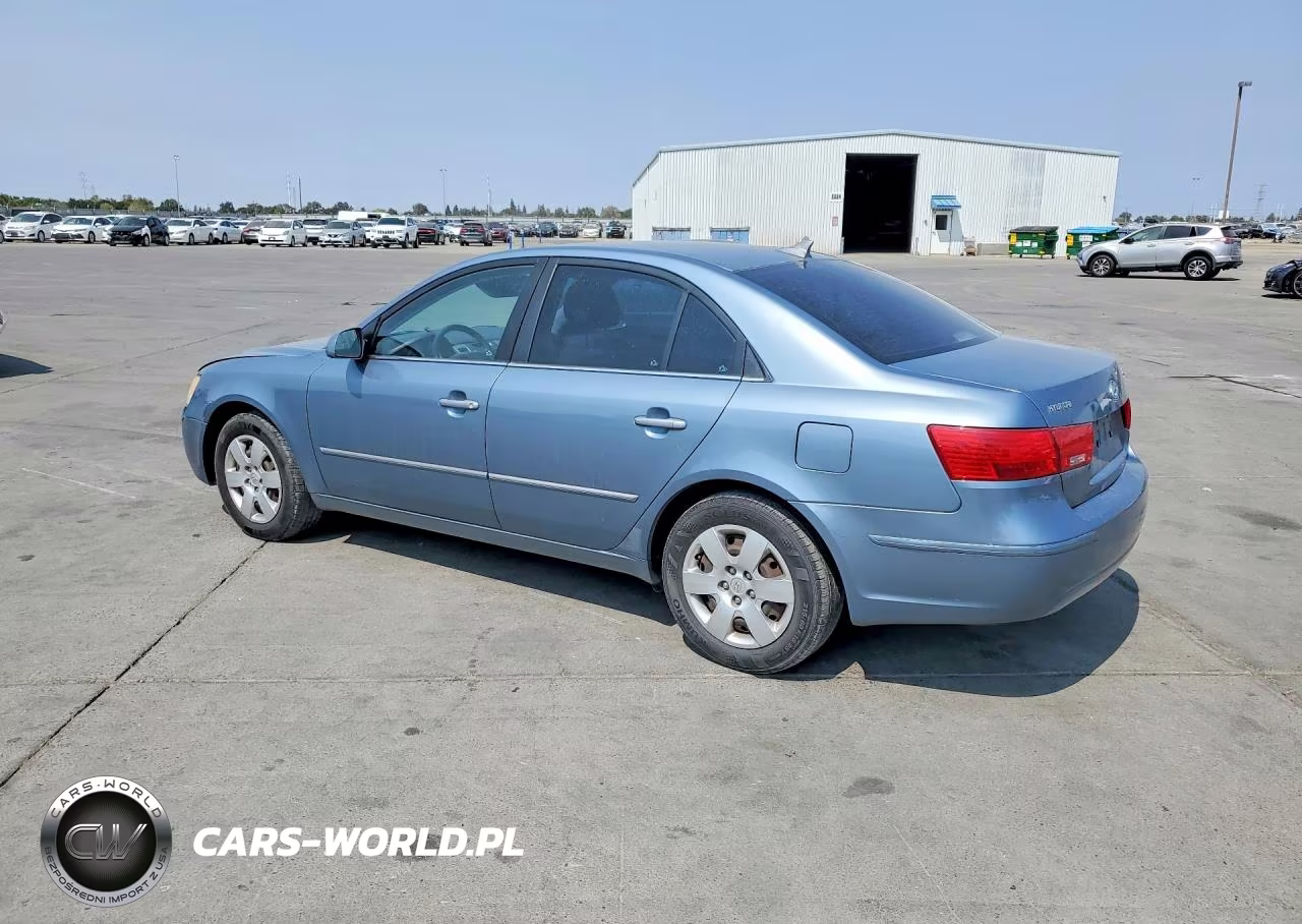 2009 Hyundai Sonata Gls VIN:5NPET46C99H433645 - 2