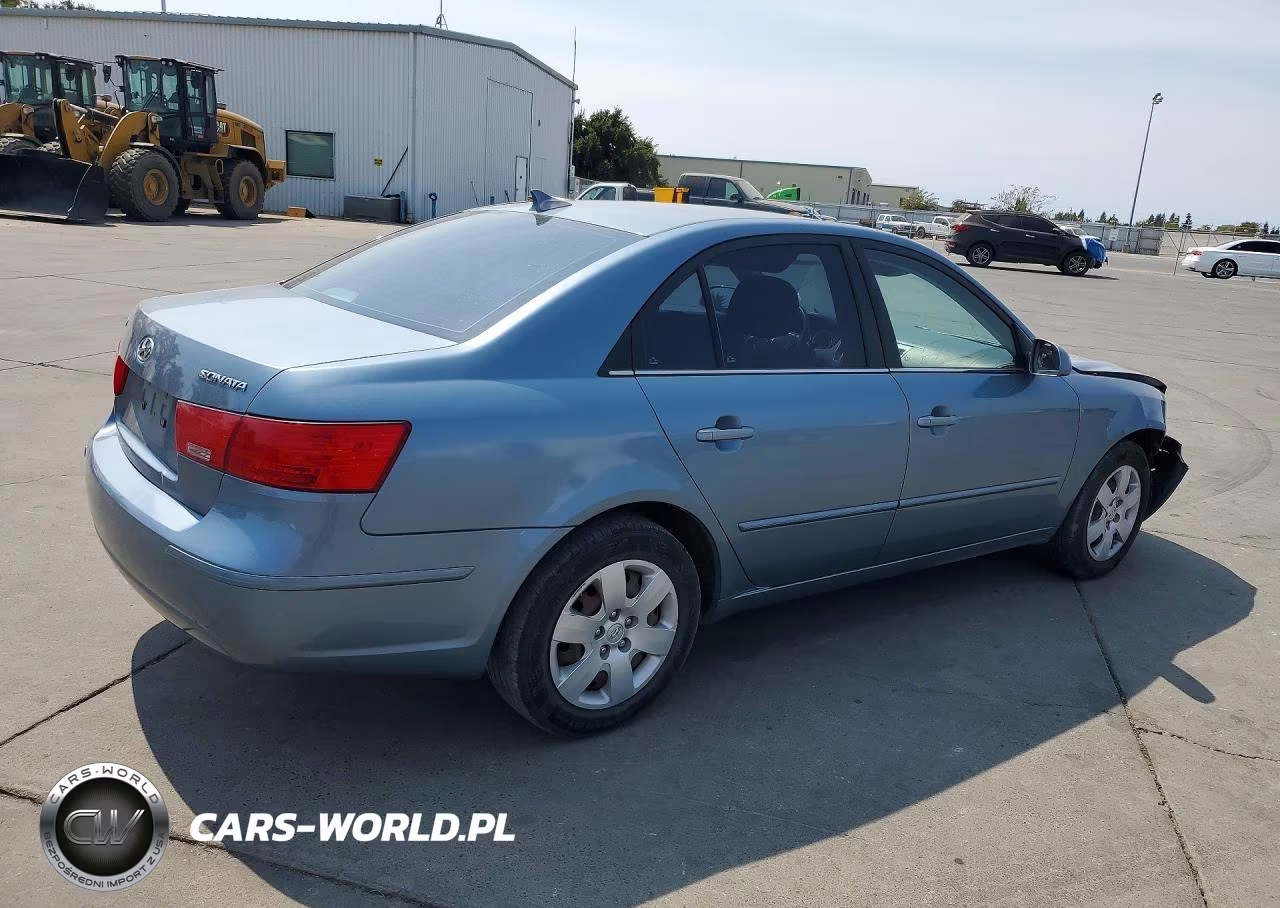 2009 Hyundai Sonata Gls VIN:5NPET46C99H433645 - 3