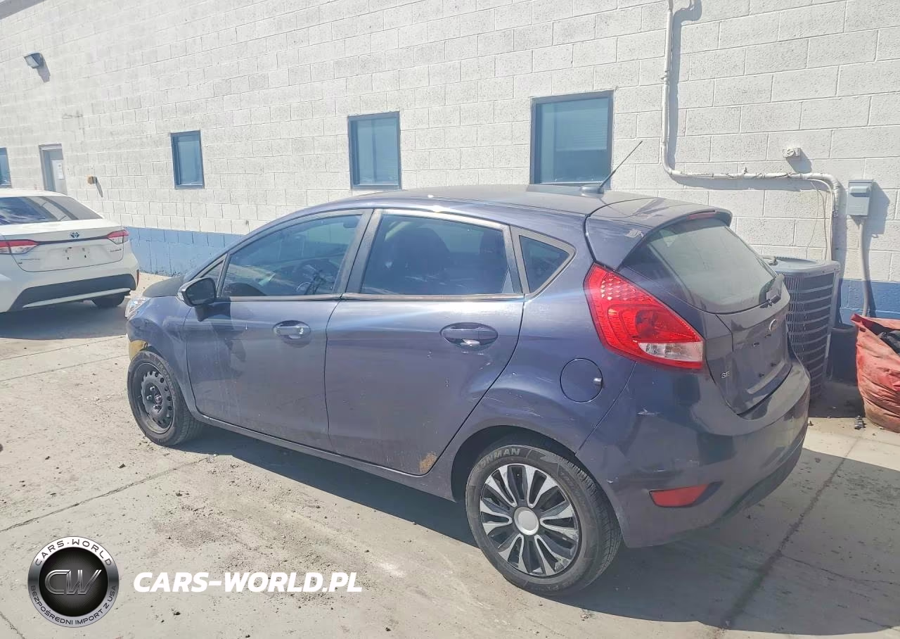 2013 Ford Fiesta Se VIN:3FADP4EJ6DM167669 - 2
