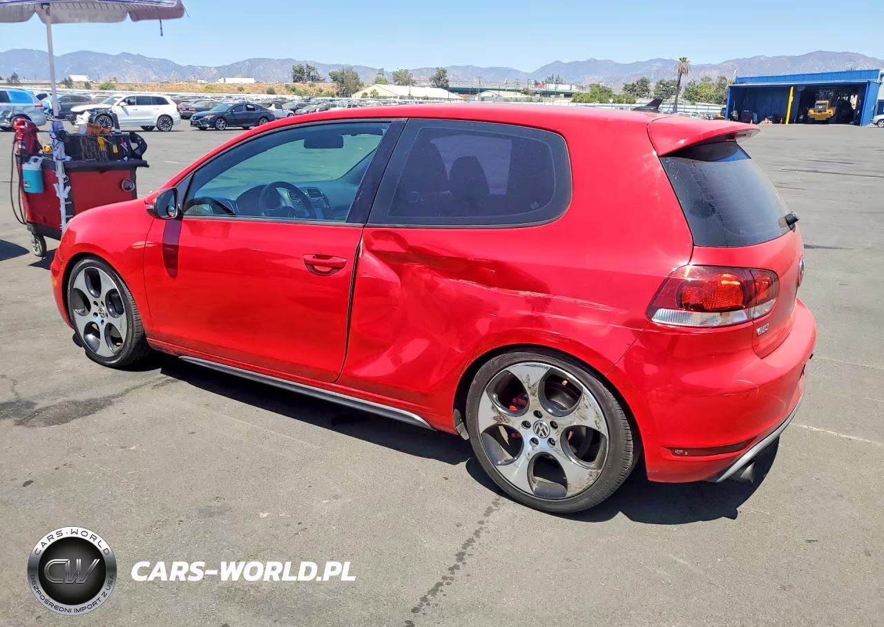 2012 Volkswagen Gti VIN:WVWFD7AJ4CW252494 - 2