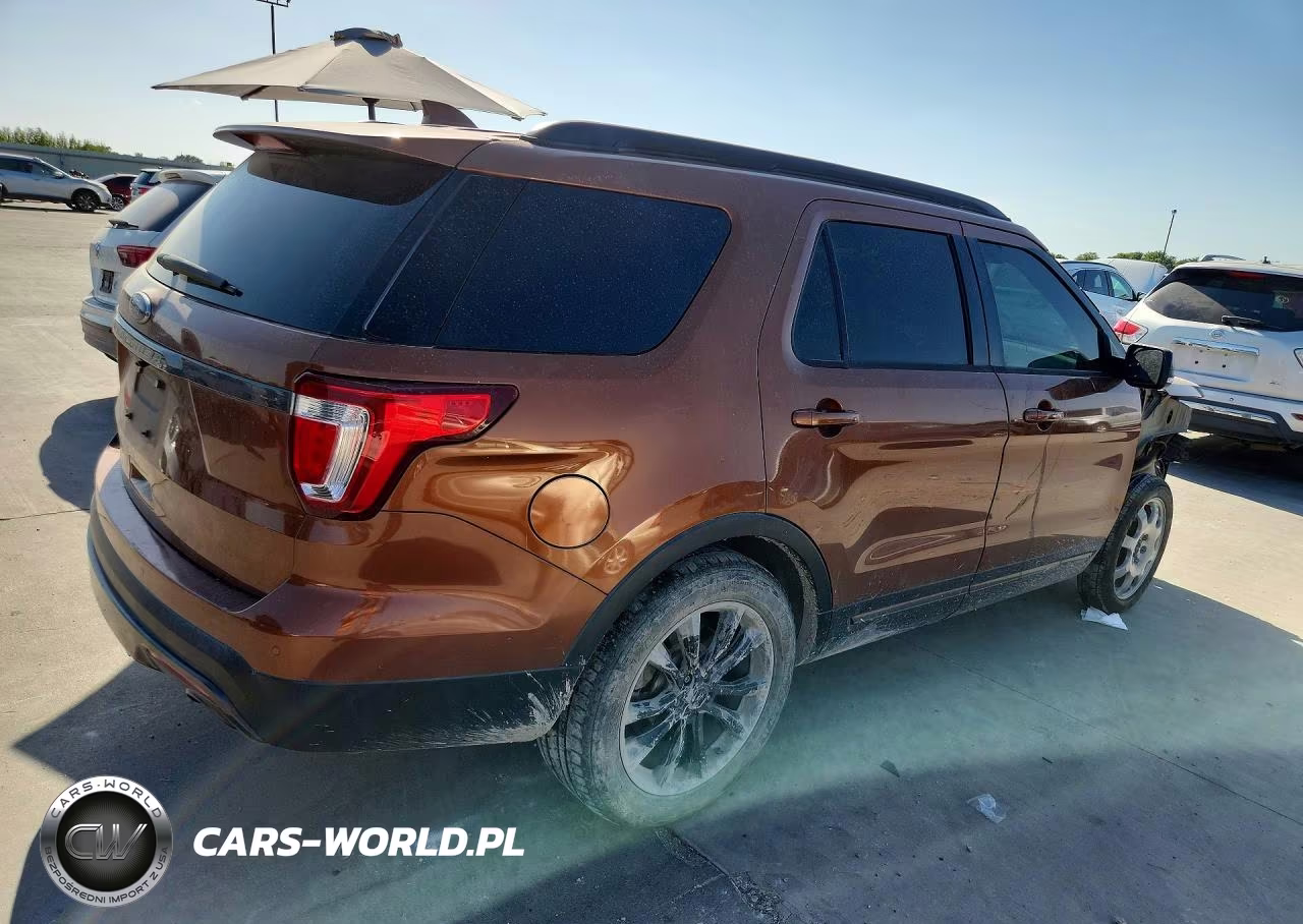 2017 Ford Explorer Xlt VIN:1FM5K7D89HGD03026 - 3
