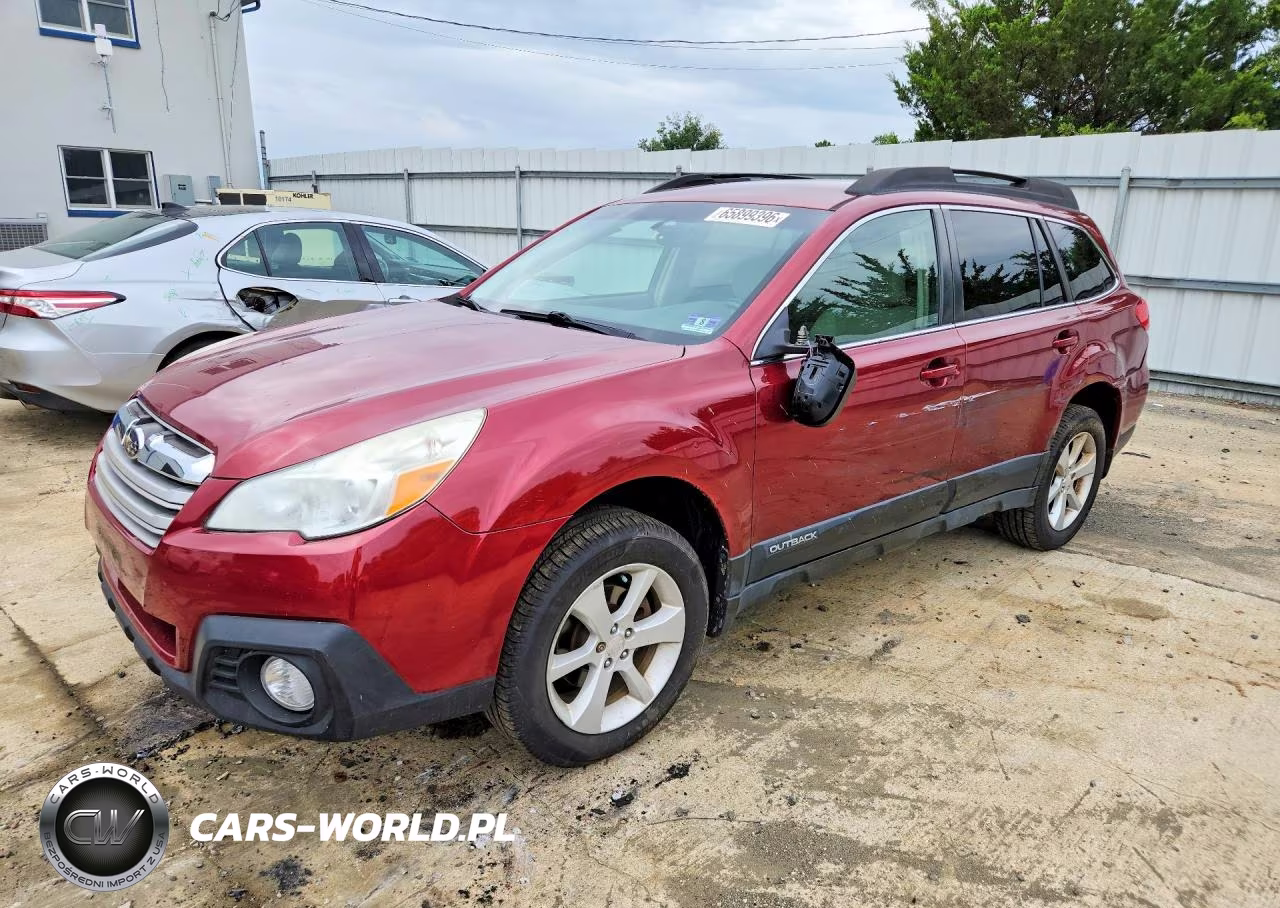 2014 Subaru Outback 2.5I Premium VIN:4S4BRBCC4E3213423 - 1