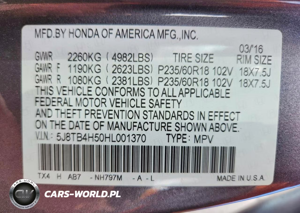 2017 Acura Rdx Technology VIN:5J8TB4H50HL001370 - 13