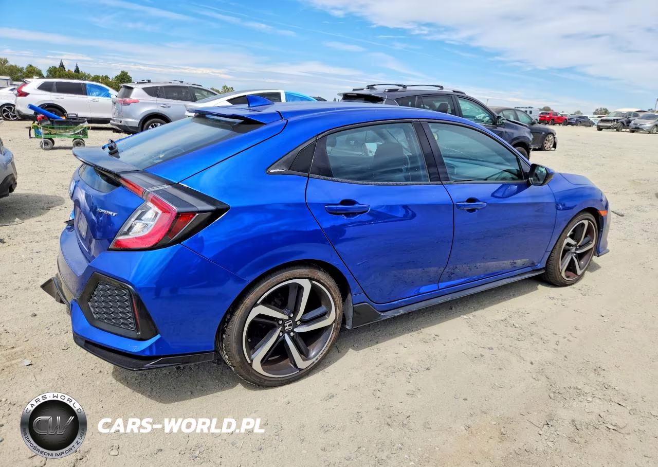 2017 Honda Civic Sport VIN:SHHFK7H43HU411019 - 3