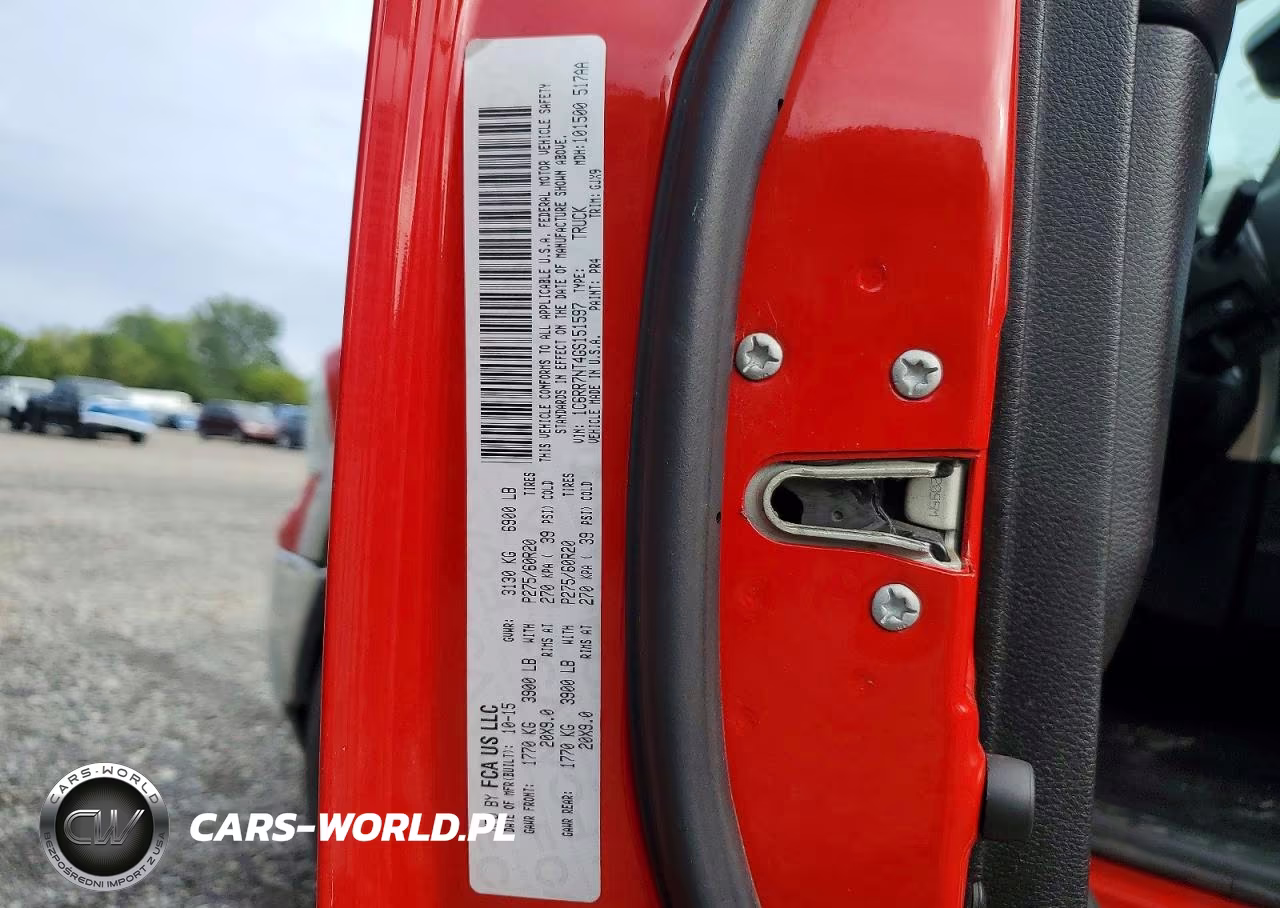 2016 Ram 1500 Laramie VIN:1C6RR7NT4GS151597 - 12