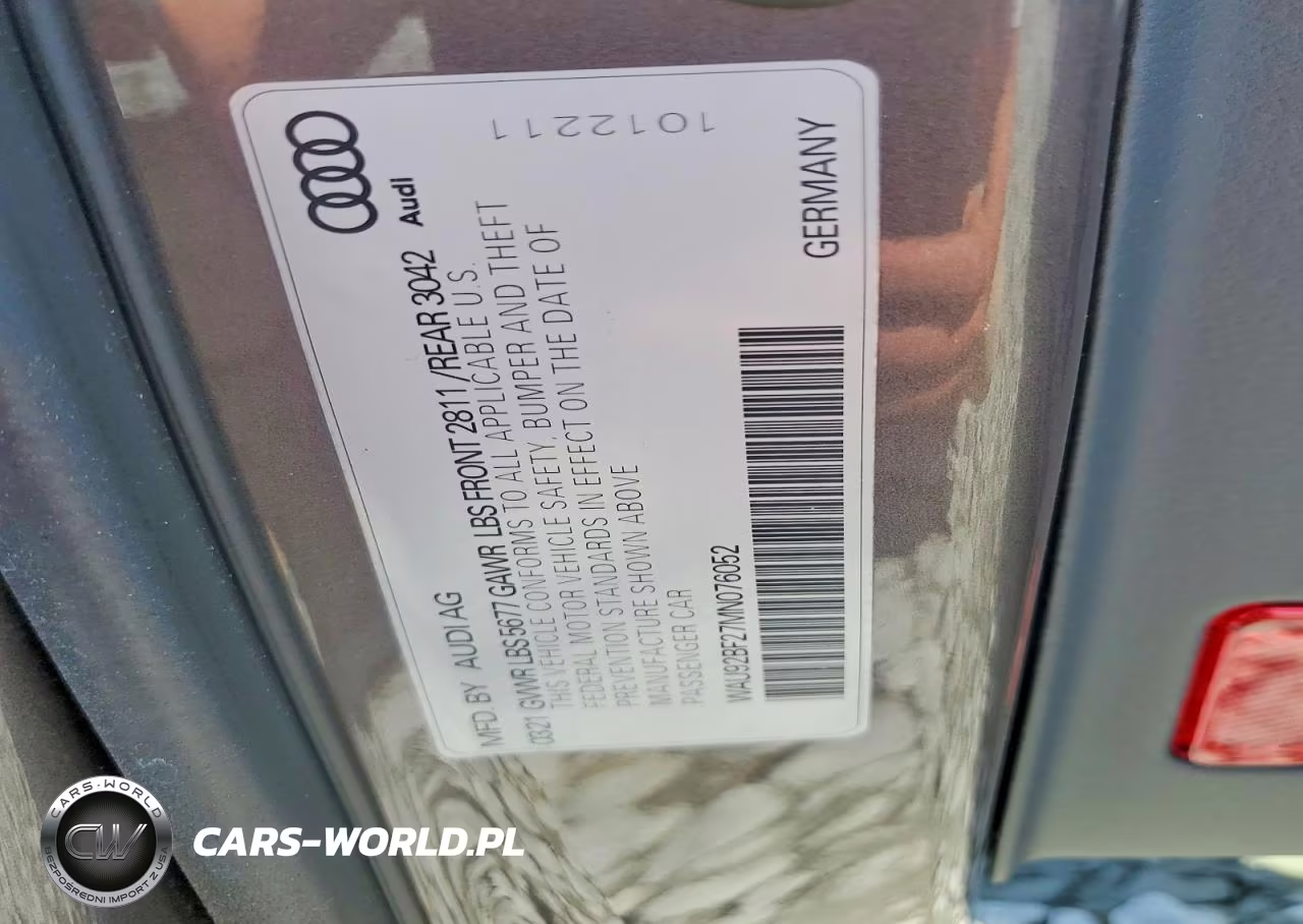 2021 Audi A6 Allroad Prestige VIN:WAU92BF27MN076052 - 12