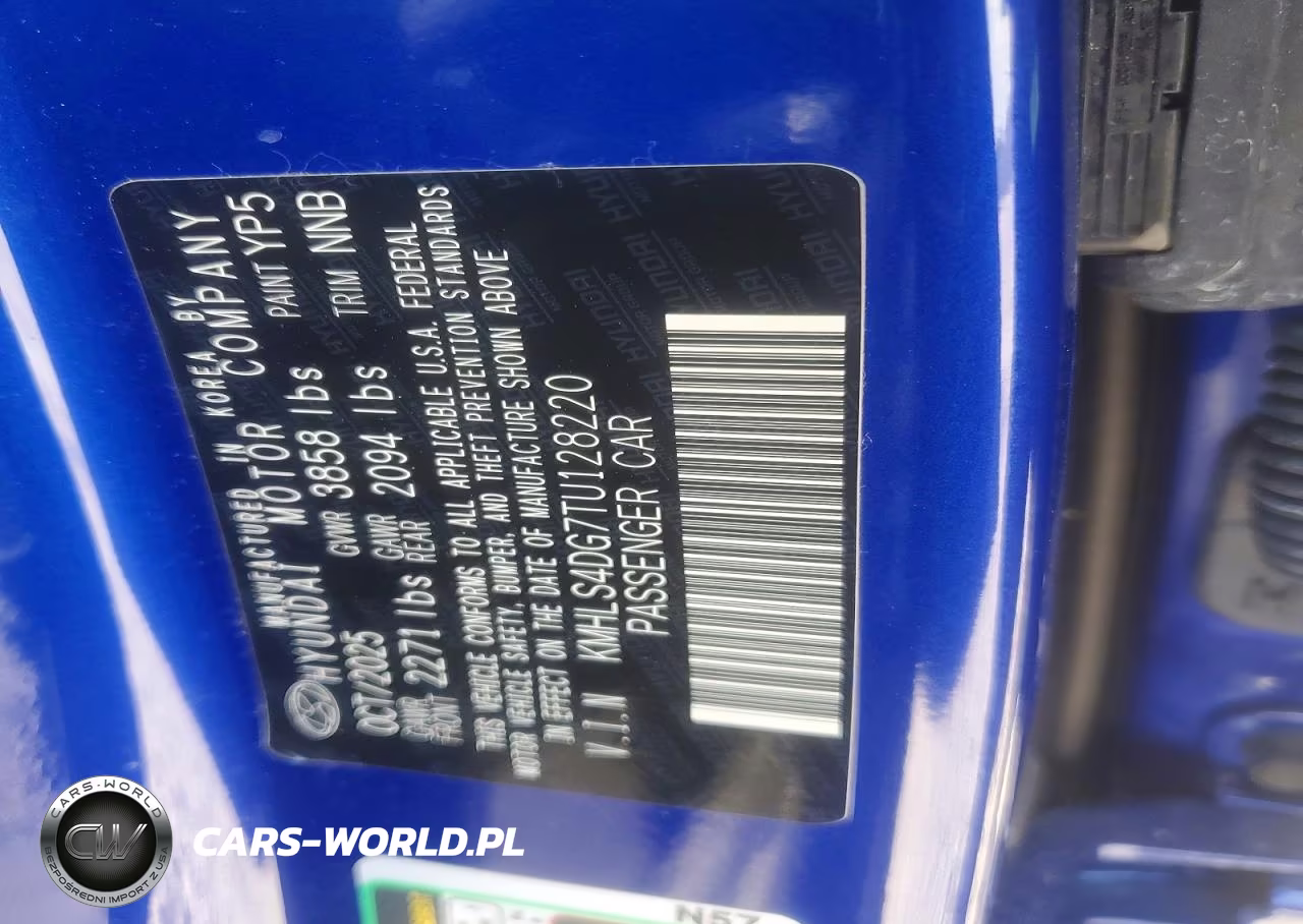 2026 Hyundai Elantra Sel Sport Premium VIN:KMHLS4DG7TU128220 - 12