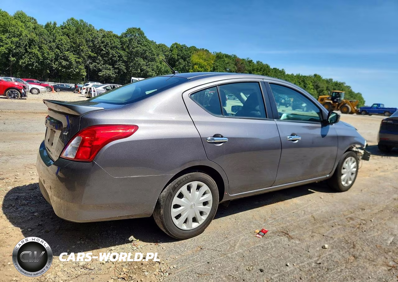 2019 Nissan Versa Sv VIN:3N1CN7AP6KL860142 - 3
