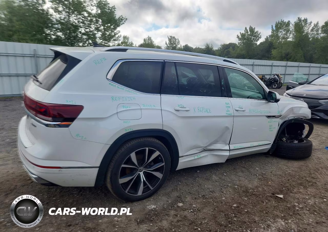 2026 Volkswagen Atlas Sel Premium R-Line VIN:1V2FN2CA8TC501215 - 3